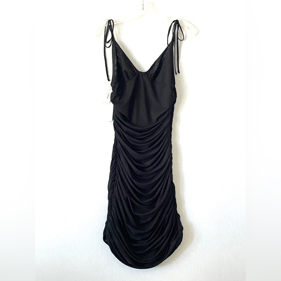 Aritzia Wilfred Winona Dress Size M Black - Picture 5 of 12